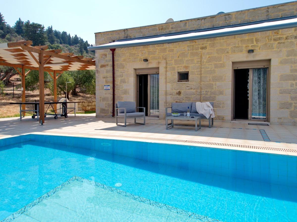 Villa Olivia With Pool Vrises Crete Alikampos Exterior foto